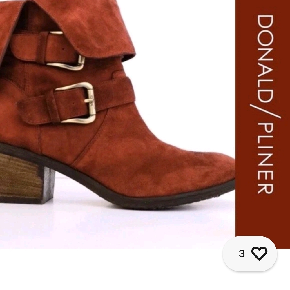 Donald J. Pliner Women's Rust Ankle Booties